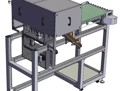Loader and unloader 3D model