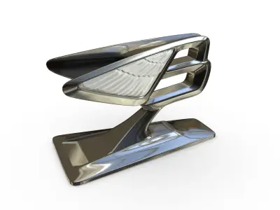 bentley logo 3D model V1