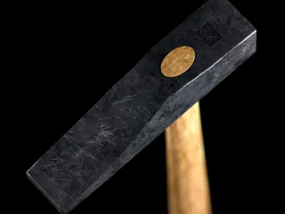 Hammer Simple  3D model