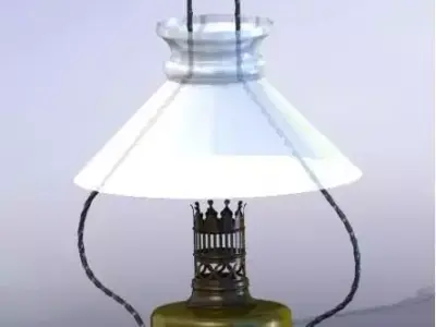 Kitchen hanging lamp Free 3D model