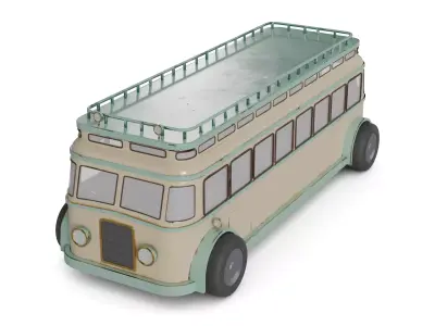 Amphibious Bus 3D model