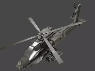 Attack Helicopter 3D model by efg12718
