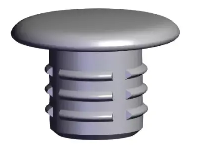 Mercedes Jack Hole Plug Free 3D print model