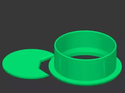 Desk Top Grommet 3D print model