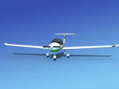 Daimond DA-20 Katana V18 3D model