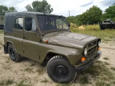 uaz 3d model russian army jeep 3D model