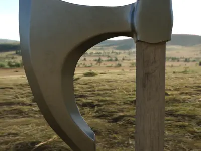 Bearded Axe 3D model