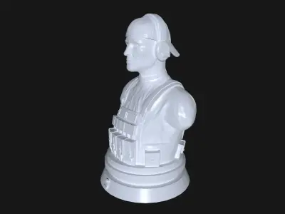 Sniper Soldier 3D print model