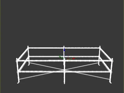 Classic Coffee Table  3D model