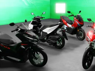 YAMAHA AEROX Low-poly 3D model