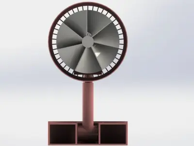 Mini Fan Free 3D print model