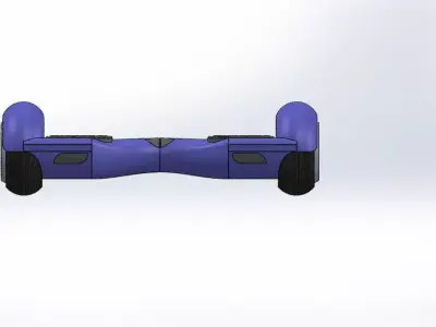 Hoverboard 3D model order