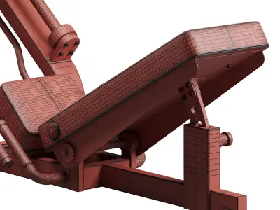 Pure Linear Leg Press 3D model