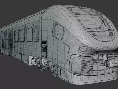 Stadler Flirt and Pesa Link 3D Model Pack