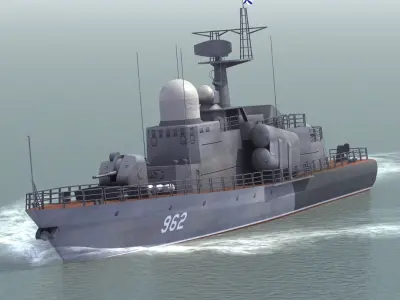 Tarantul II Corvette 3D model