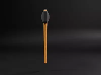 Low-poly Axe Game ready model Low-poly 3D model