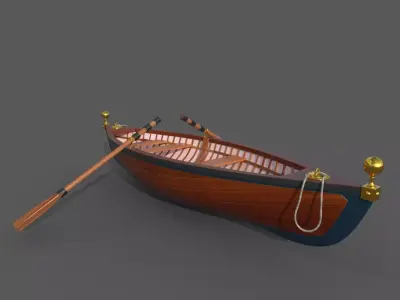 Dinghy 3D model