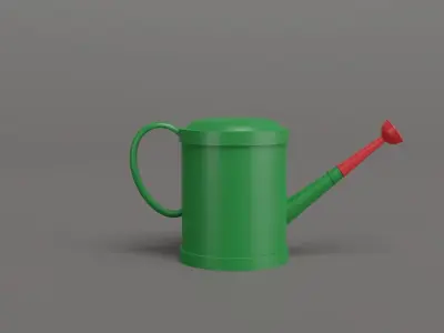 Water can 3D model purchase