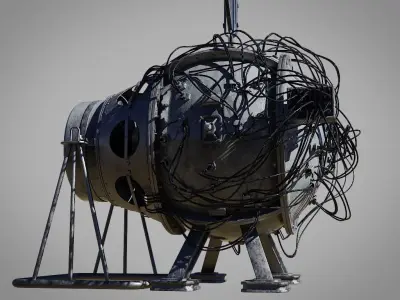 Atom Bomb 3D model