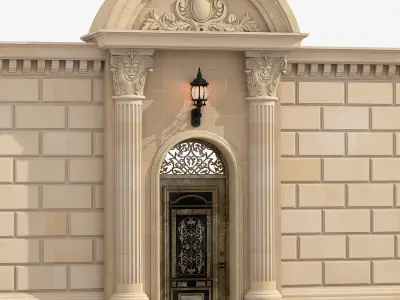 classic doors 3D model
