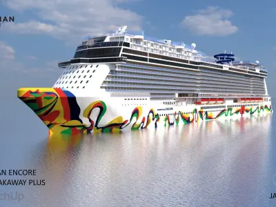 Norwegian Encore 3D model