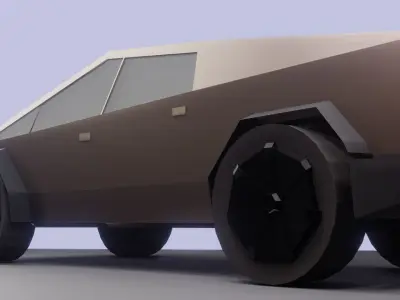 Kyberpunk tesla 3D model