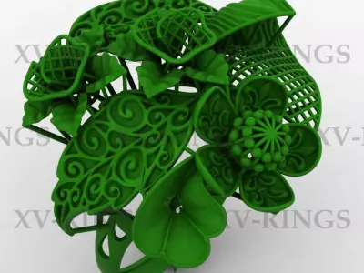 NEW TURKISH RING XV-13 3D print model