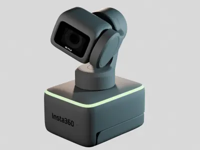 Insta360 Link Webcam Low-poly 3D model