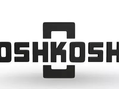 oshkosh logo 3D model