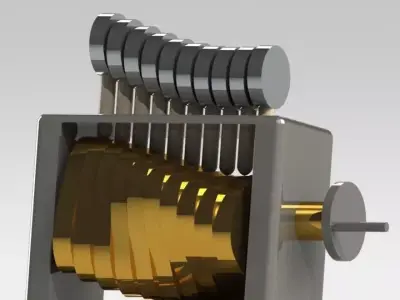 Large cam Free 3D model