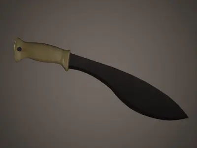 Gurkha Knife 3D model