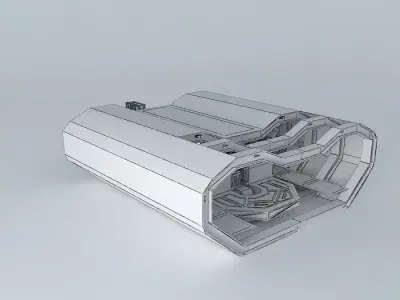 Fussion Engine Room Free 3D model