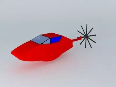 Submersible hovercraft Free 3D model