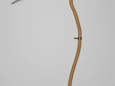 The Scythe Free low-poly 3D model