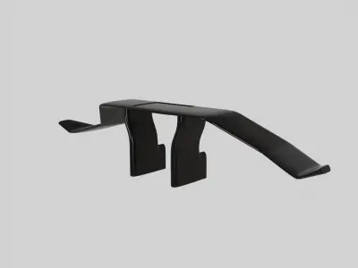 spoiler sport tuning garage  3D model