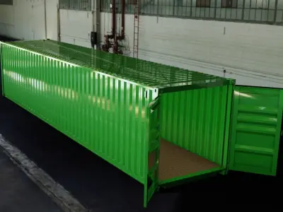 40FT ISO Shipping Container 3D model purchase