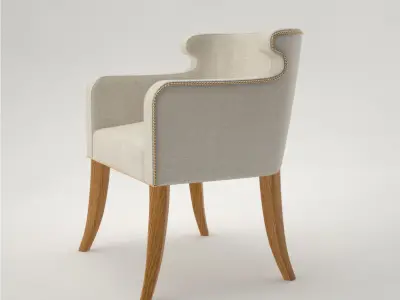 Armchair Tuktu Ironies Free 3D model