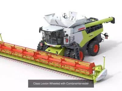 Farming vehicle collection v6 3D Model Pack