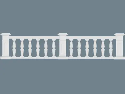 Balustrade 3d 3D print model