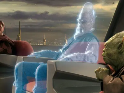 Jedi Council Room Chair Yoda 1-18 Scale Kenner Hasbro 3D print model