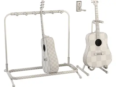 Acoustic Guitar Cort AD810 OP 3D model