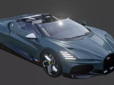 Bugatti Mistral 3D model