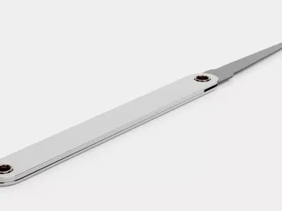 Lockpick V1 - Saw Rake Steel Pick Handtool 3D model