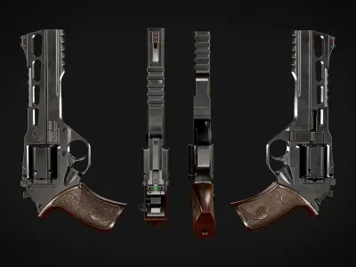 Chiappa Rhino 60DS 3D model purchase