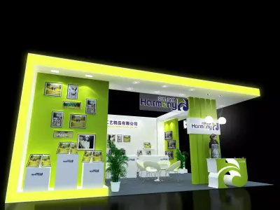 Exhibition - Area - 8X7-3DMX2010-09 3D model