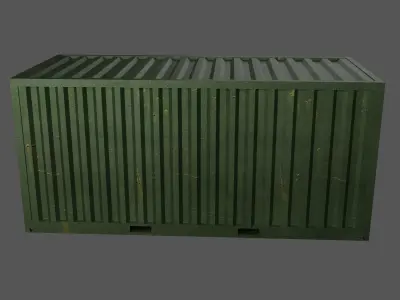 Shipping Container Free 3D model buy