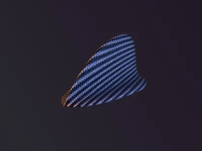 Vortex generator 3d printable Mitsubishi Lancer EVO alternative 3D print model