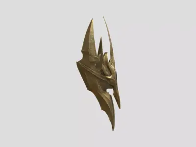 Medieval Spiked Mace 3D model