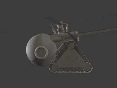 Helicopter 3D model order
