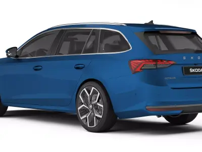 Skoda Octavia Combi 2025 3D model
